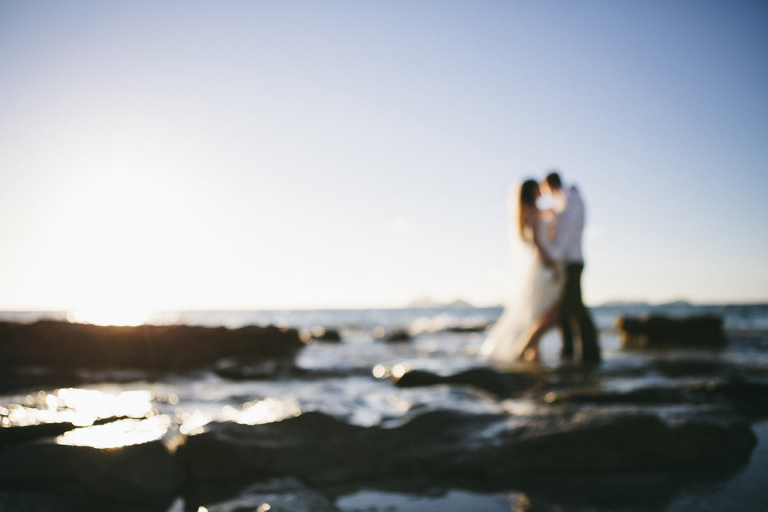 Fiji Surf Wedding Photography Trash the Dress Photo