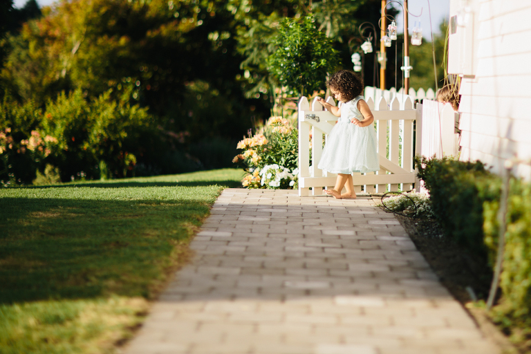 Tauranga wedding photography flower girl