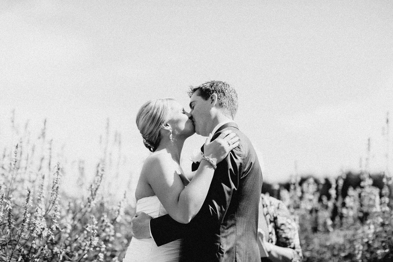 Te Horo Sudbury's ceremony, you may kiss the bride - first kiss