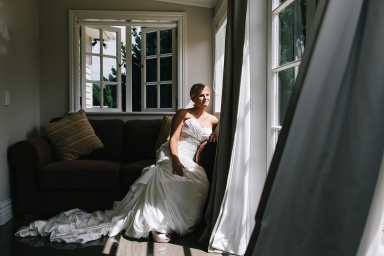 Te Horo Sudbury's Bridal portrait