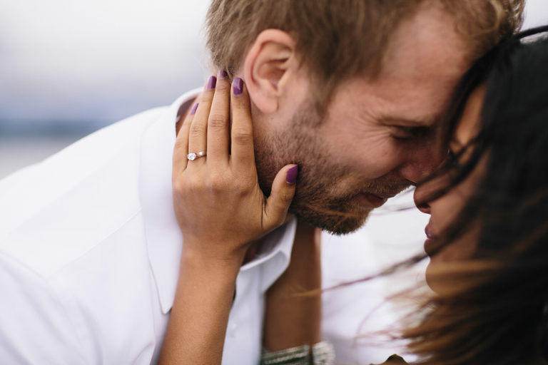 Wellington Waterfront Engagement Photography The ring