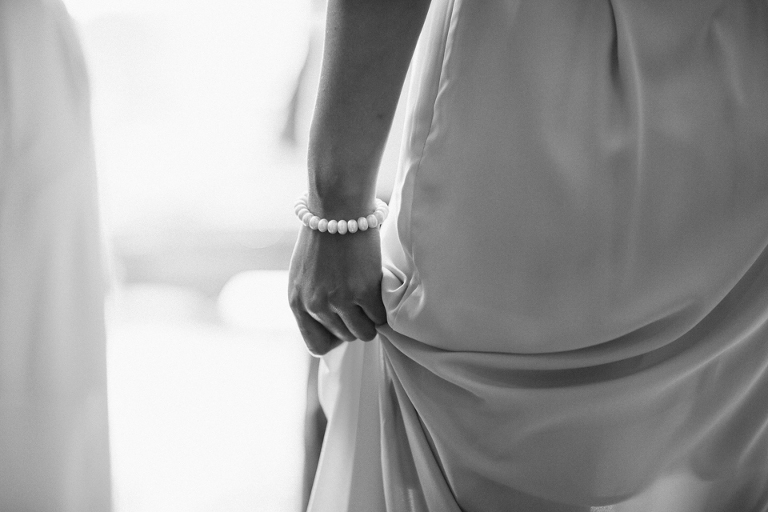 Bridesmaid pearl bracelet gift