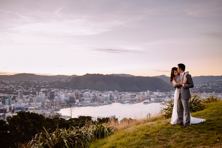 Mt Victoria Wedding Photography Wellington