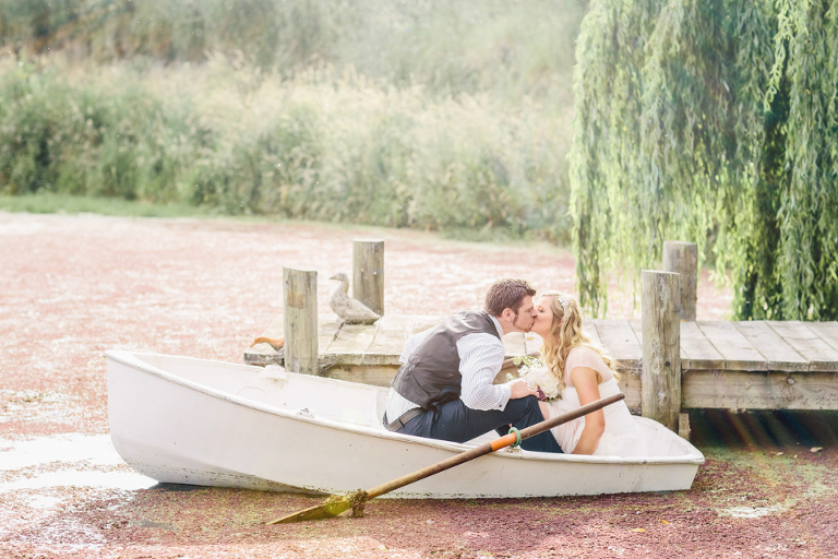 Martinborough lake wedding photography