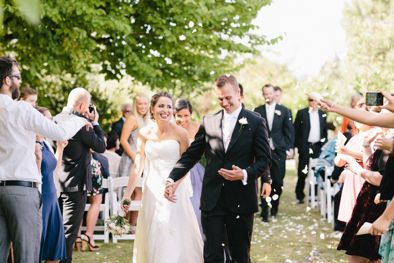 Bride and groom at Murdoch James Estate wedding photography