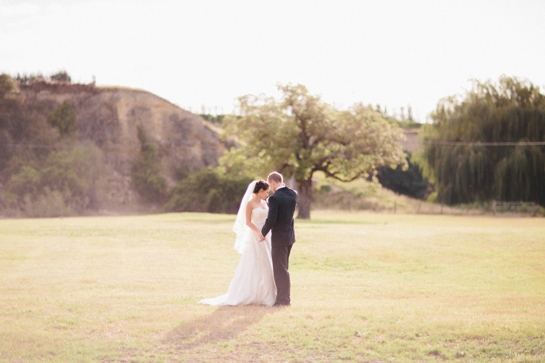 Bride and groom at Murdoch James Estate wedding photography