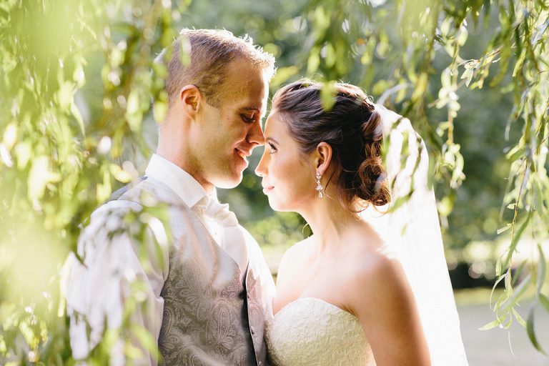 Bride and groom at Murdoch James Estate wedding photography