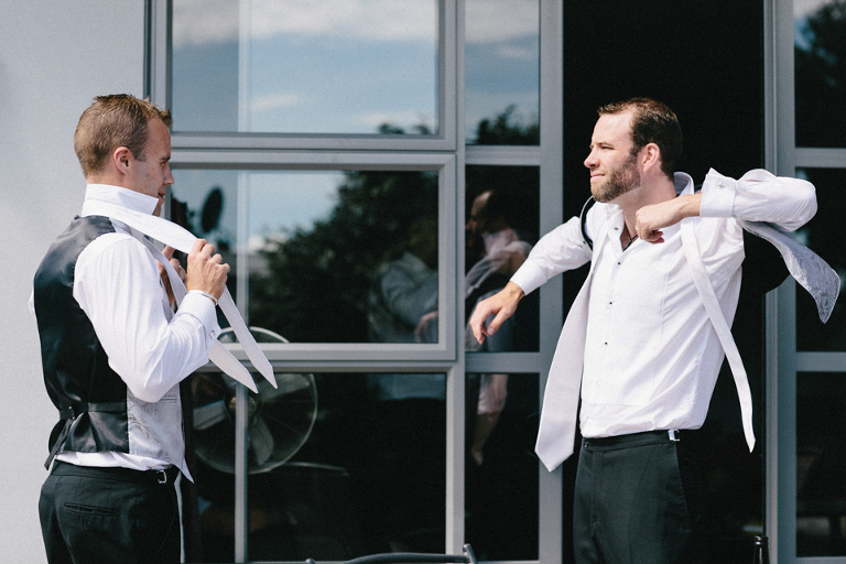 Bride and groom at Murdoch James Estate wedding photography