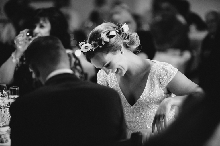 Bride and groom laughing and smiling during reception Martinborough Brackenridge Estate wedding natural light 
