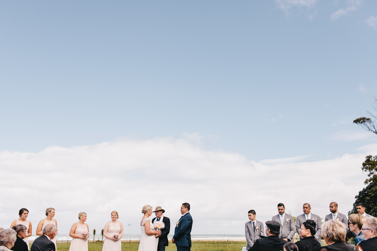 view of ceremony Riversdale Wedding natural light
